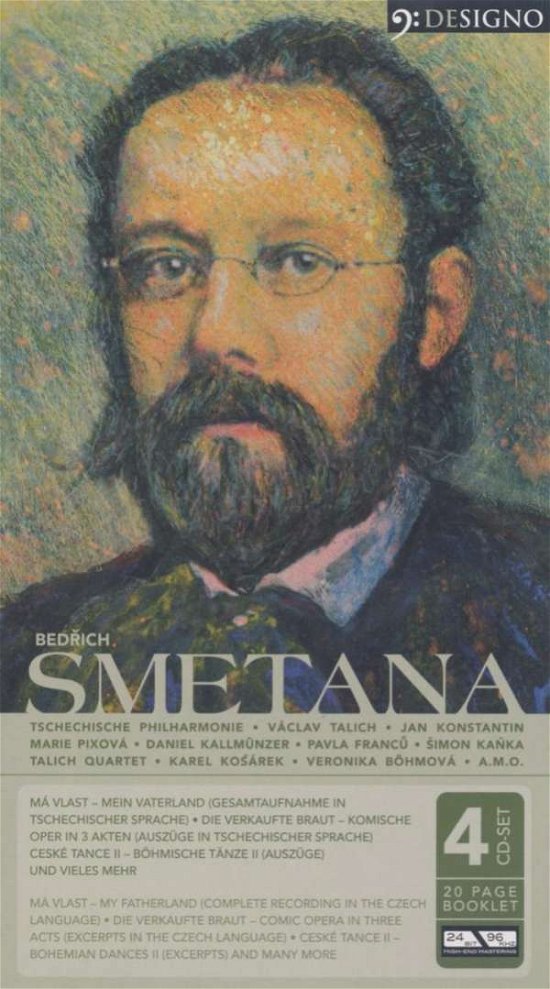 Cover for Tschechische Philharmonie-Talich · Smetana: Ma Vlast (CD)