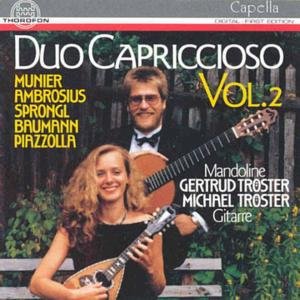 Cover for Duo Capriccioso · Works for Mandolin &amp; Guitar Vol 2 (CD) (1995)