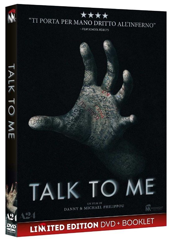 Cover for Talk to Me (Dvd+booklet) (DVD) (2024)