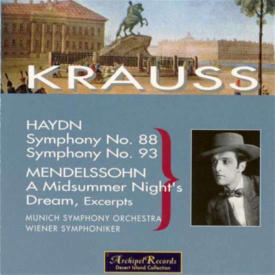 Cover for Haydn / Krauss · Sym 88 &amp; 93 + Mende (CD) (2012)