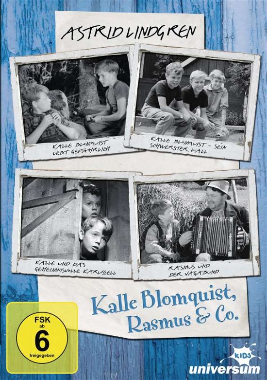 Cover for Astrid Lindgren-kalle Blomquist &amp; Rasmus (Origin (DVD) (2018)