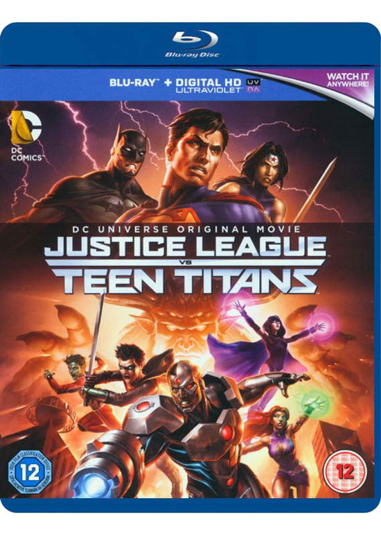 Justice League vs Teen Titans Bds · DC Universe Movie - Justice League vs Teen Titans (Blu-Ray) (2016)