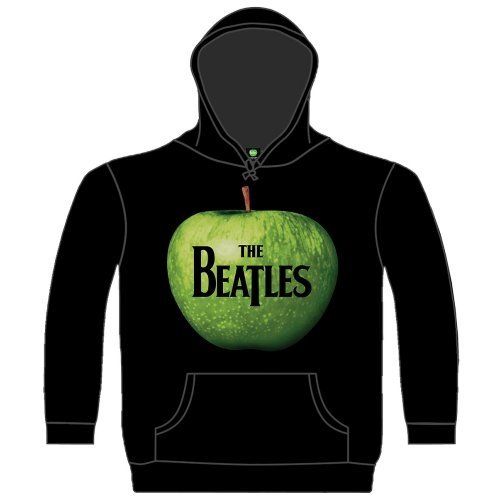The Beatles Unisex Pullover Hoodie: Apple Logo - The Beatles - Gadżety - Apple Corps - Apparel - 5055295322257 - 