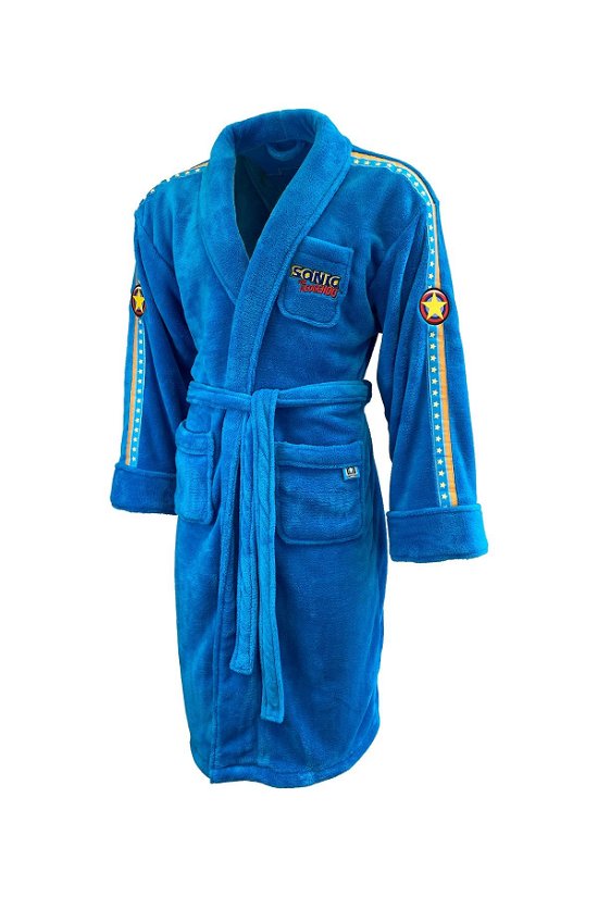 Sonic Go Faster Blue Mens Robe˙ - Groovy UK - Produtos - GROOVY UK LIMITED - 5055437937257 - 