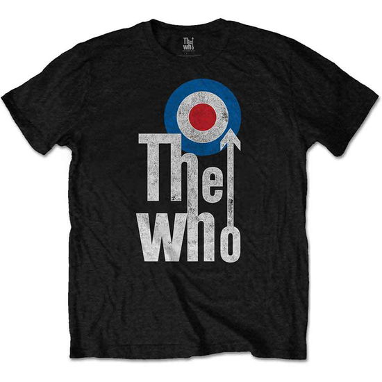 The Who Unisex T-Shirt: Elevated Target - The Who - Produtos - MERCHANDISE - 5056170635257 - 19 de dezembro de 2019