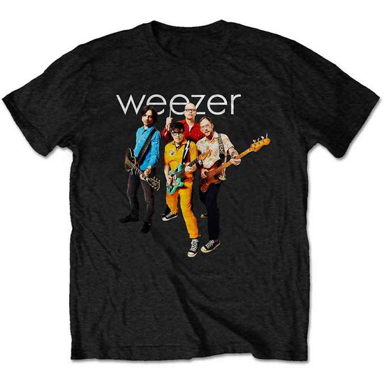 Weezer Unisex T-Shirt: Band Photo - Weezer - Produtos -  - 5056561040257 - 