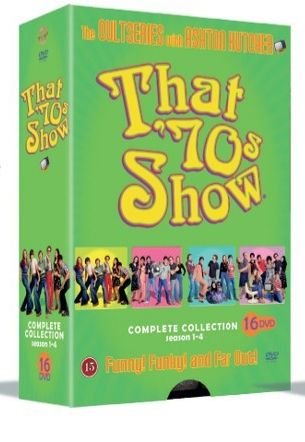 Cover for That 70's Show · That 70's Show - Season 1-4 (DVD) (2016)