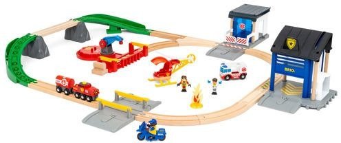 Cover for Brio · Rescue Team Train Set - (36025) (Toys)