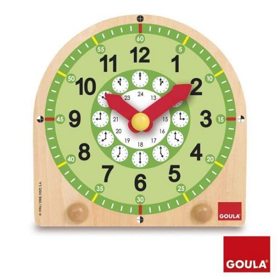 Cover for Jumbo · Reloj Escolar / learning Clock (Spielzeug)