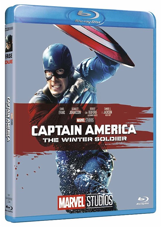 Cover for Chris Evans,samuel L. Jackson,scarlett Johansson,robert Redford · Captain America - the Winter Soldier (Edizione Marvel Studios 10 Anniversario) (Blu-ray) (2019)