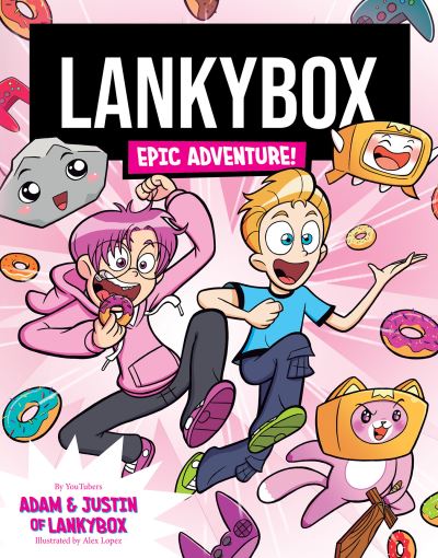 Cover for Lankybox · Lankybox Epic Adventure (Paperback Book) (2023)