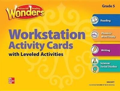 Cover for McGraw-Hill · Reading Wonders, Grade 5, Workstation Activity Cards Package (Book) (2012)