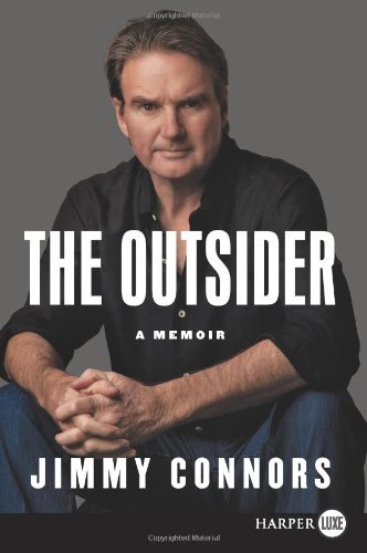 Cover for Jimmy Connors · The Outsider Lp: a Memoir (Paperback Book) [Lgr edition] (2013)