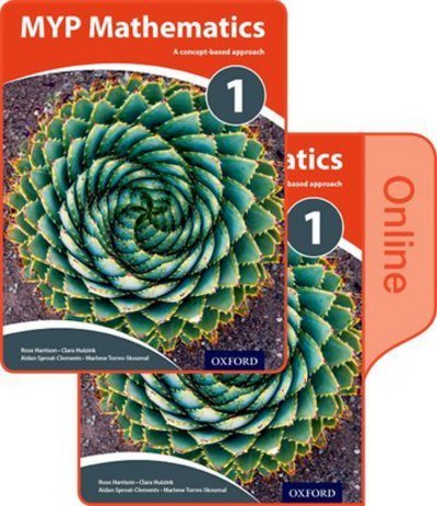 MYP Mathematics 1: Print and Enhanced Online Course Book Pack - David Weber - Books - Oxford University Press - 9780198356257 - November 1, 2018