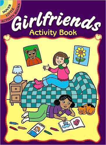 Cover for Fran Newman-D'Amico · Girlfriends Activity Book - Little Activity Books (Taschenbuch) [Green edition] (2010)