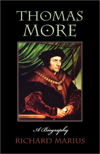 Cover for Richard Marius · Thomas More: A Biography (Taschenbuch) [New edition] (1999)