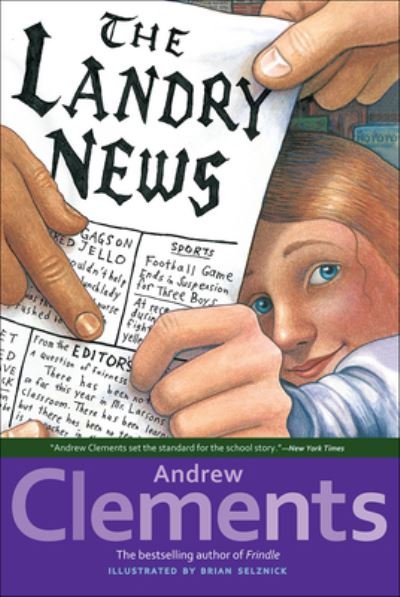 Cover for Andrew Clements · The Landry News (Hardcover Book) (2000)