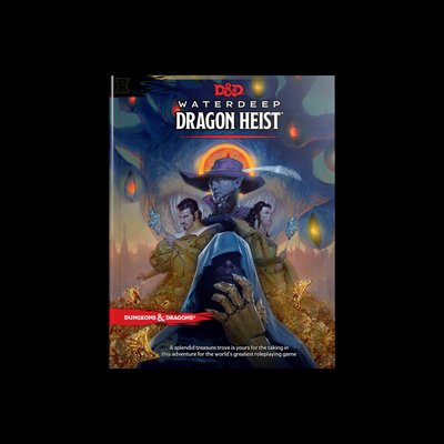Cover for Wizards RPG Team · D&amp;d Waterdeep Dragon Heist Hc - D&amp;d Adventure (Hardcover Book) (2018)