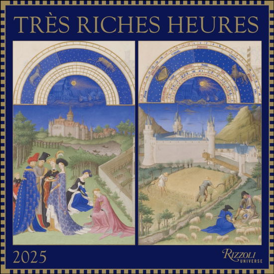 Cover for Limbourg Brothers · Tres Riches Heures 2025 Wall Calendar (Calendar) (2024)