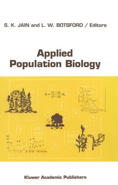 Cover for Subodh K Jain · Applied Population Biology - Monographiae Biologicae (Hardcover Book) [1992 edition] (1992)