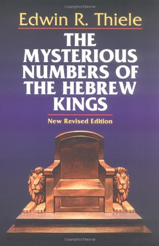 Cover for E.R. Thiele · Mysterious Numbers of the Hebrew Kings (Paperback Book) [New edition] (1994)