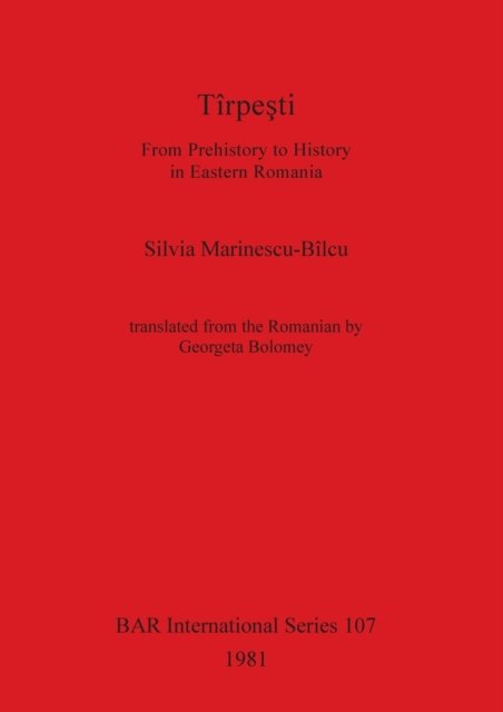 Cover for Silvia Marinescu-Bilcu · Tirpesti (Paperback Bog) (1981)