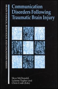 Cover for Communication Disorders Following Traumatic Brain Injury (Paperback Book) (2000)