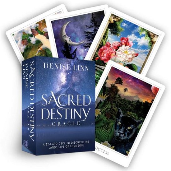 Sacred Destiny Oracle: A 52-Card Deck to Discover the Landscape of Your Soul - Denise Linn - Bücher - Hay House Inc - 9781401956257 - 10. September 2019