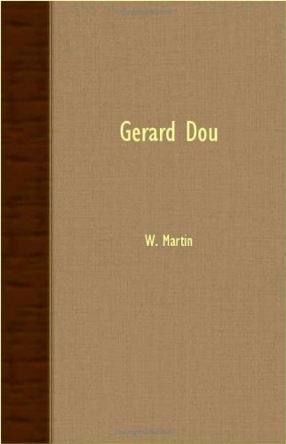 Cover for W. Martin · Gerard Dou (Paperback Book) (2007)