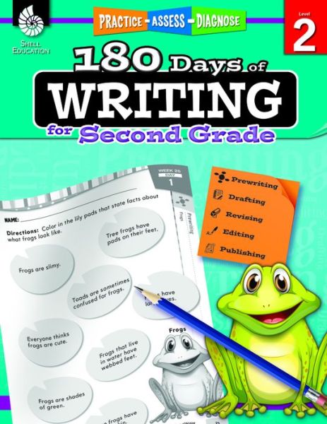 Cover for Brenda Van Dixhorn · 180 Days™: Writing for Second Grade: Practice, Assess, Diagnose - 180 Days of Practice (Paperback Book) (2015)