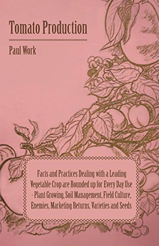 Cover for Paul Work · Tomato Production - Facts and Practices Dealing with a Leading Vegetable Crop Are Rounded Up for Every Day Use - Plant Growing, Soil Management, Field (Paperback Book) (2010)