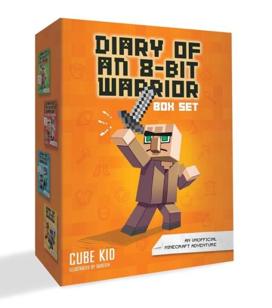 Cover for Cube Kid · Diary of an 8-Bit Warrior  Box Set Volume 1-4 - Diary of an 8-Bit Warrior (Pocketbok) (2017)