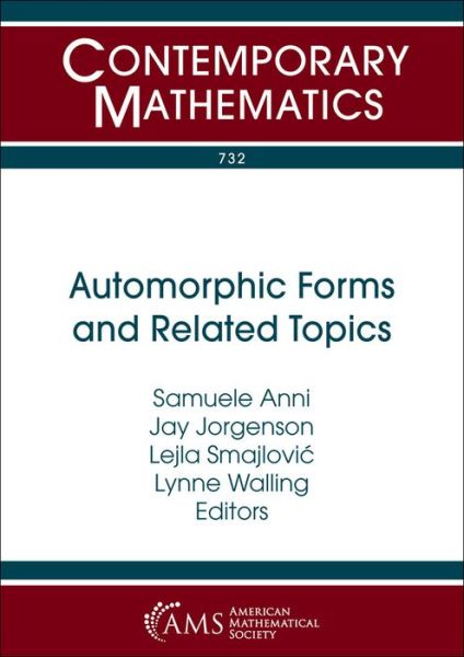 Cover for Automorphic Forms and Related Topics - Contemporary Mathematics (Paperback Book) (2019)