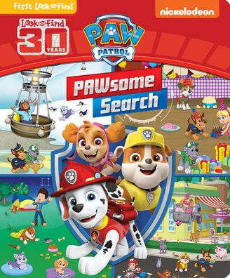 Cover for P I Kids · Paw Patrol New First Look &amp; Find Midi (Inbunden Bok) (2021)