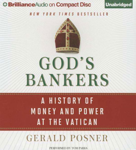 Cover for Gerald Posner · God's Bankers: a History of Money and Power at the Vatican (CD) (2015)