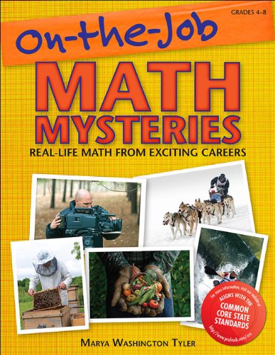 Cover for Marya Washington Tyler · On-the-Job Math Mysteries: Real-Life Math From Exciting Careers (Grades 4-8) (Paperback Book) (2008)