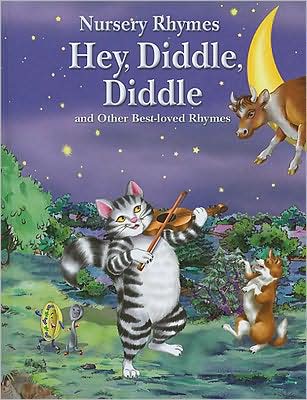 Cover for Rebecca Gerlings · Hey diddle diddle and other best-loved rhymes (Book) (2009)