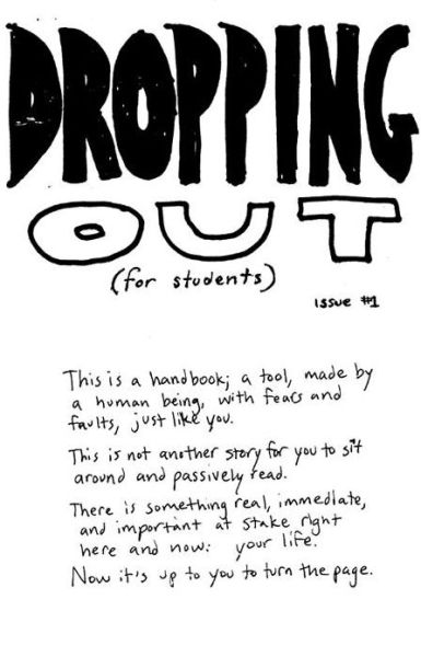 Cover for Crimethinc · Dropping out for Students (Pamphlet) (2017)