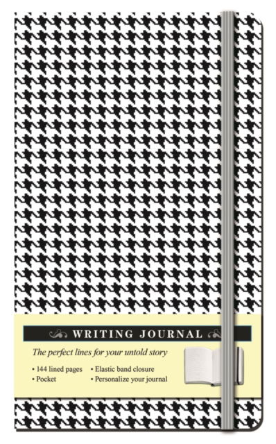 Houndstooth Black and White Journal - Thunder Bay Journals - Editors of Thunder Bay Press - Książki - Canterbury Classics - 9781626869257 - 7 lutego 2017