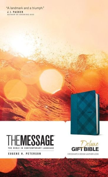 Cover for Eugene H. Peterson · The Message Deluxe Gift Bible (Imitation Leather Bo) (2019)