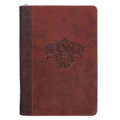 Cover for Christian Art Gifts · Journal Classic Brown Blessed Man (Hardcover Book) (2020)