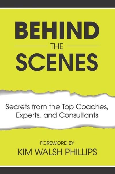 Cover for Kim Walsh Phillips · Behind the Scenes (Paperback Book) (2019)