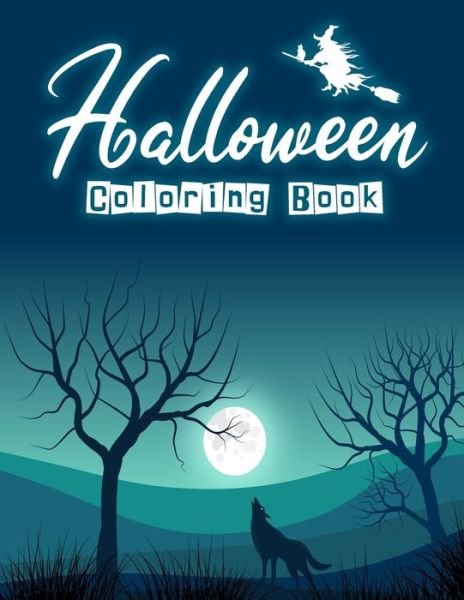 Cover for Fun Drawings Editions · Halloween Coloring book (Paperback Bog) (2019)