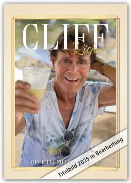 Cover for Official Cliff Richard A3 Calendar 2025 (Calendar) (2024)