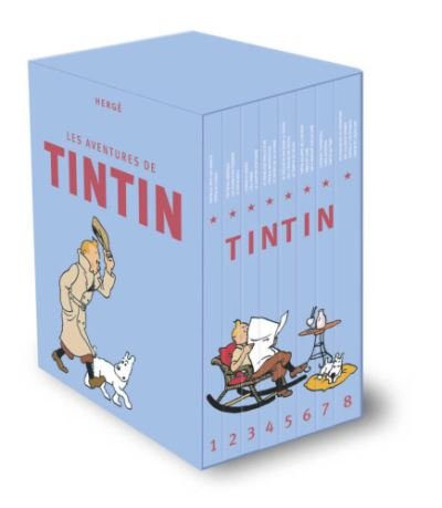 Cover for Herge · Les aventures de Tintin Coffret (Hardcover Book) (2016)