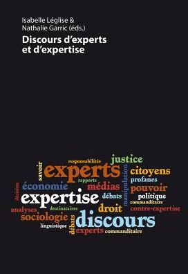 Cover for Discours d'Experts Et d'Expertise (Paperback Book) (2012)