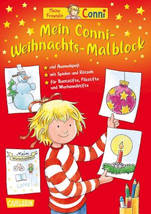 Cover for Hanna Sörensen · Mein Conni Weihnachts-Malblock (Book) (2024)