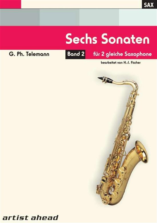 Cover for Telemann · 6 Sonaten f.2 gleiche Sax.02 (Buch)