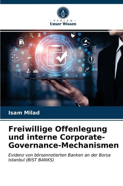 Cover for Isam Milad · Freiwillige Offenlegung und interne Corporate-Governance-Mechanismen (Paperback Book) (2021)