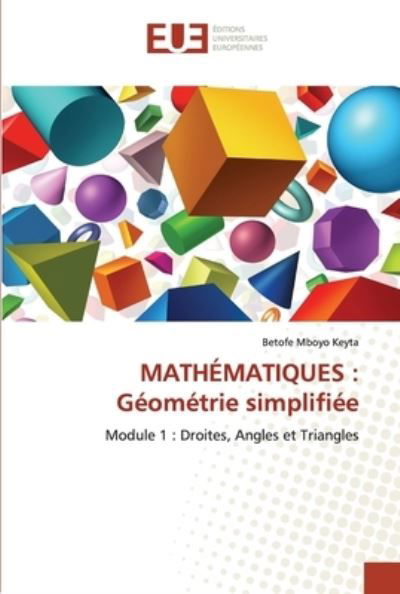 Cover for Betofe Mboyo Keyta · Mathematiques (Paperback Bog) (2021)